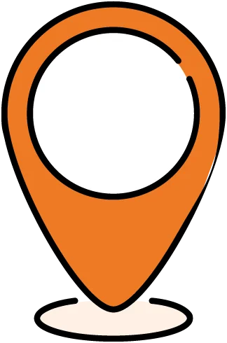 Standort-Icon in orange